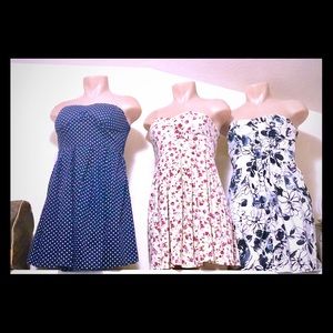 Lot of 3 Strapless Mini Dress (SOLD OUT)